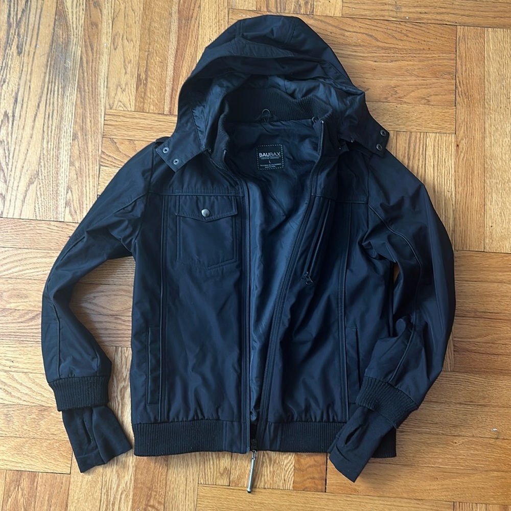 Women’s Large black Baubax Travel Jacket